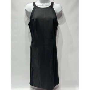 Rag & Bone Little Black Pencil Dress Stretchy Bodycon Sleeveless Women's Size 8